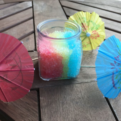 Fruit Snow Cone Scented Bath Salt