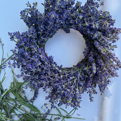 Fresh Lavender Wreath