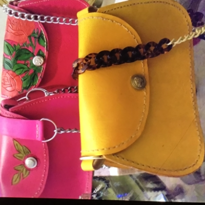 Detroit Majestic Trees/ Full Grain Leather Purses, Messenger Bags  And Belts