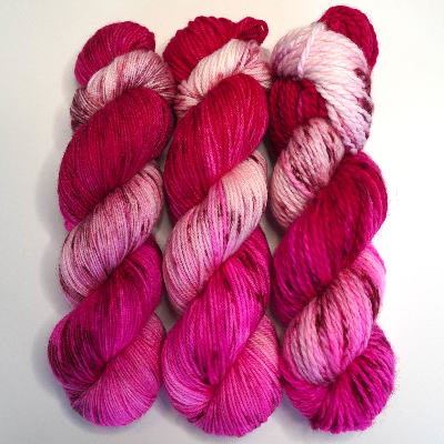 Cherry Blossom Hand Dyed Yarn
