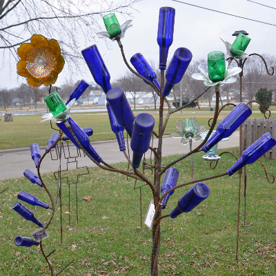 Bottle Trees And Trellises