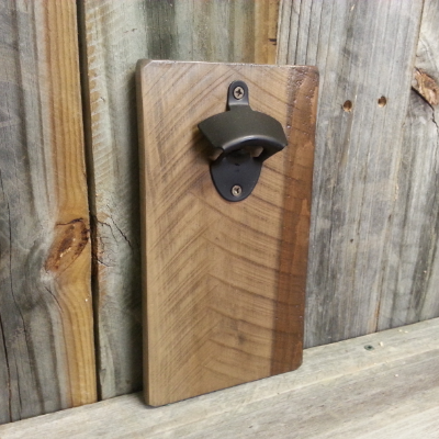 Bottle Opener With Magnetic Cap Catch