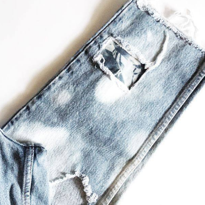 Up-Cycled Denim Jeans