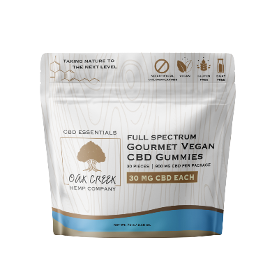 30 Mg Cbd Vegan Gummies - Full Spectrum (30 Pc Pouch)