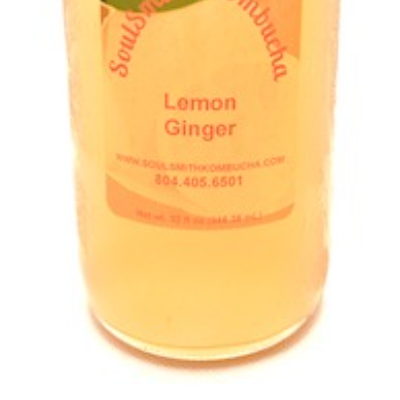 Soulsmith Lemon Ginger Kombucha 32 Fl. Oz.