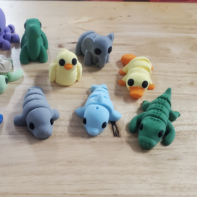 3d Printed Animals