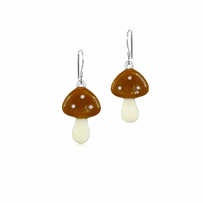 Woodsy Shrooms | Mushroom Earrings