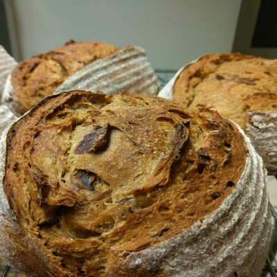 Sourdough Rye With Roasted Onions