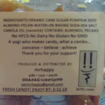 Original 3nut ...Brttl... Vegan Pecan-Almond-Pumpkin Seed