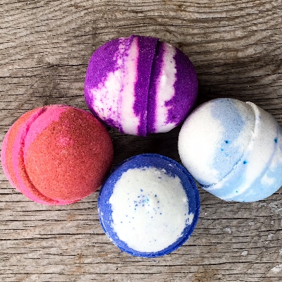 Bath Bombs Bubbles Salts & Tablets