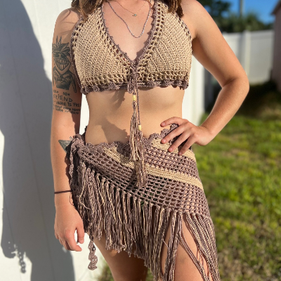 Handmade Crochet Cover Ups/Sets