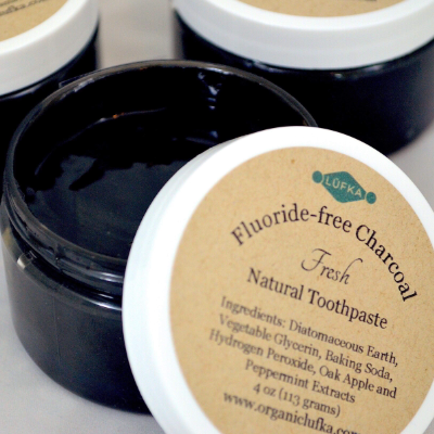 Fluoride-Free Charcoal Fresh Natural Toothpaste
