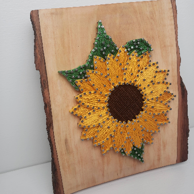 Sunflower String Art