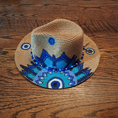 Mandala Hat Turkish Eye