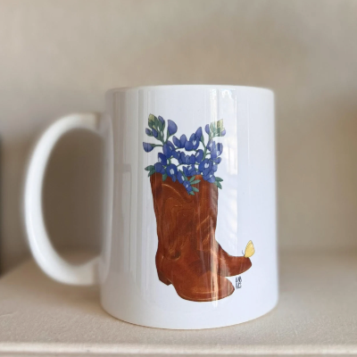 Cowboy Boot Mug