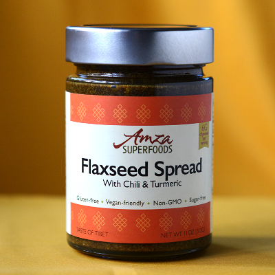 Flaxseed Spread With Chili & Turmeric