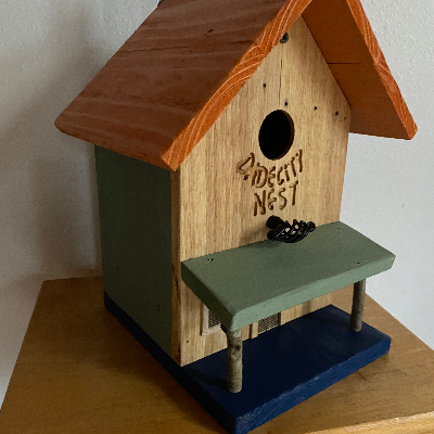 Birdhouse With Porch
