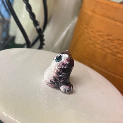 Miniature Cat Sculpture