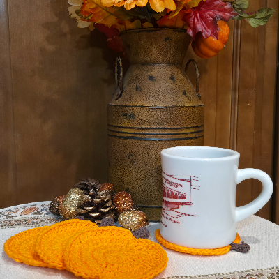 Pumpkin Coaster