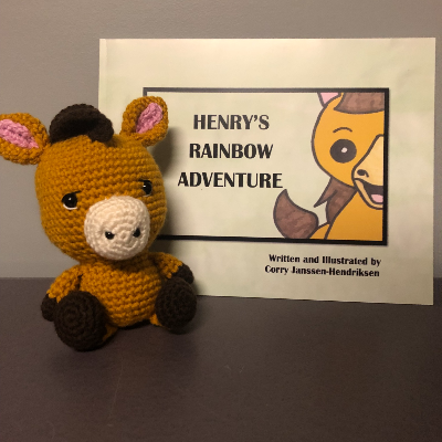 "Your Name" Rainbow Adventure - Book 'N Buddy Combo