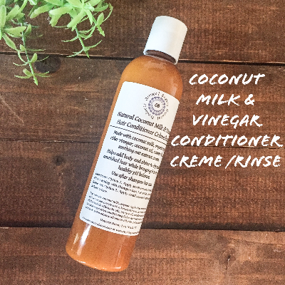 Coconut Milk & Vinegar Conditioner Creme/Rinse