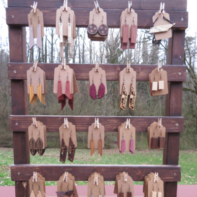 Exotic Wood Earrings