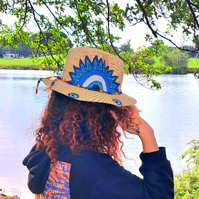 Mandala Hat Turkish Eye