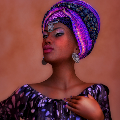 African Beauty Portrait