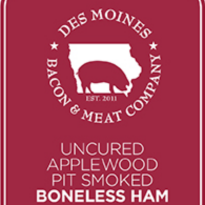 Uncured Applewood Smoked 1/4 Boneless Ham