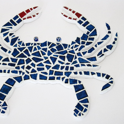 Mosaic Tile Artwork - Maryland Blue Crab