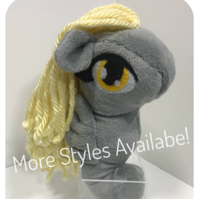 Seaony Plush (Oc Based On G4 Muffin Pony)