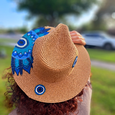 Mandala Hat Turkish Eye