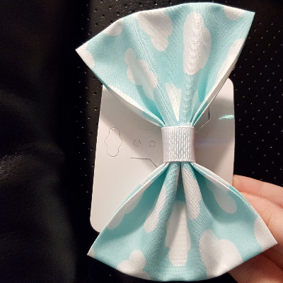 3-In Fabric Hair Bow