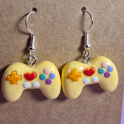 Gamer! Controller Earrings