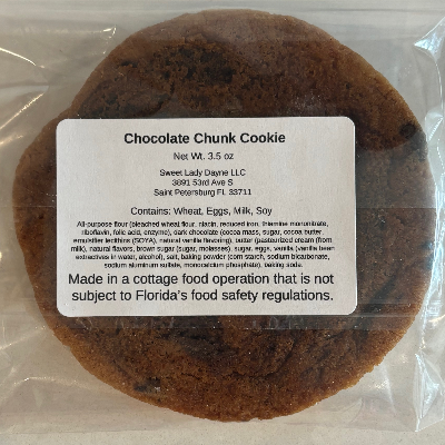 Chocolate Chunk Cookie