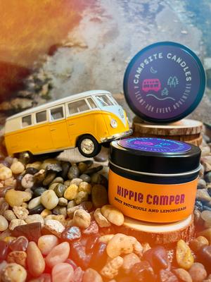 Hippie Camper Candle