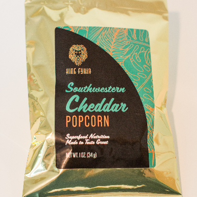 Southwestern Cheddar Seasoned Popcorn