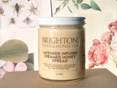 Lavender Infused Creamed Honey Spread