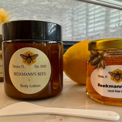 Whipped Body Lotion With Beewax, Lemon, And Raw Honey