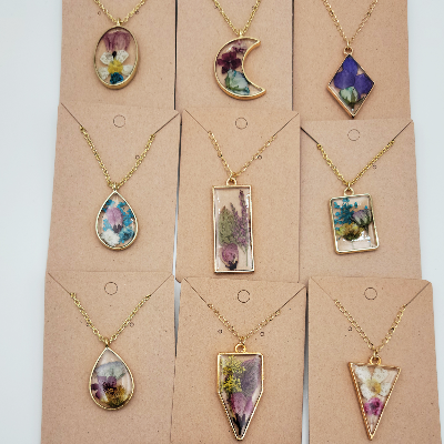 Resin And Crystal Jewelry