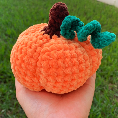 Crochet Pumpkin Plushie