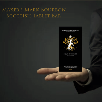 Maker's Mark Bourbon Scottish Tablet, Bar