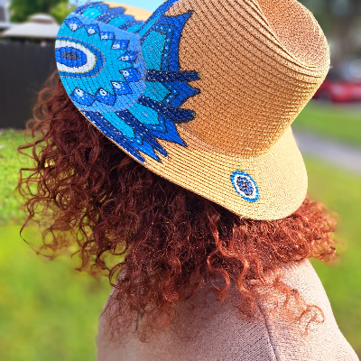 Mandala Hat Turkish Eye