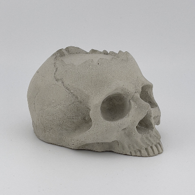 Cement Soap Trays, Candle Vessels, And Ornaments