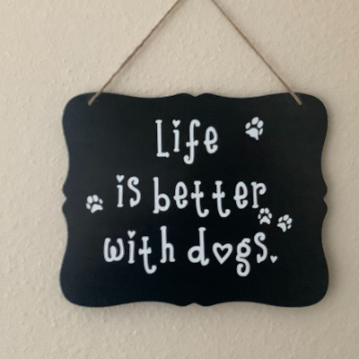 Sign - Life Is Better (Black)