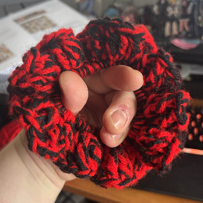 Scrunchie, Acrylic (Dual-Strand)