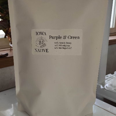 Purple & Green Herbal Blend