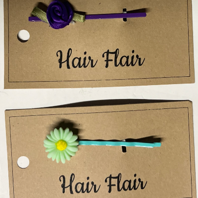 Floral Hair Clips