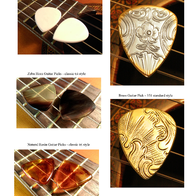 Premium Gift Set Of 10 Handcrafted Guitar Picks