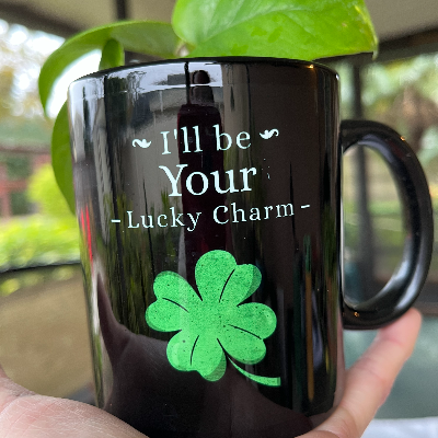 I'Ll Be Your Lucky Charm Pot With Succulent